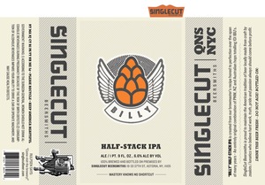 Billy Half-stack IPA June 2016