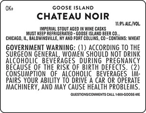 Goose Island Chateau Noir June 2016