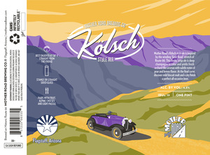 Mother Road Brewing Co. KÖlsch Style Ale 