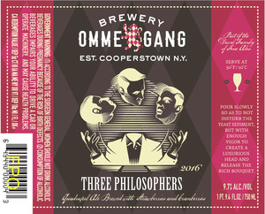 Ommegang Three Philosophers