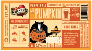 Mother's Brewing Mr. Pumpkin