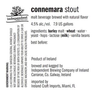 Independent Brewing Co Of Ireland Connemara Stout