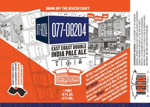 Carton Brewing Co. 077-08204 June 2016