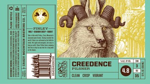 Crazy Mountain Brewing Company Creedence Pilsner