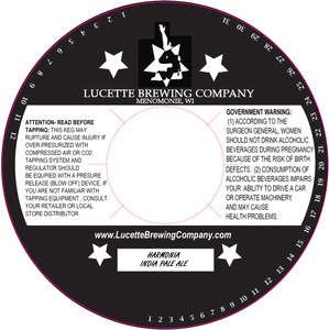 Lucette Brewing Company Harmonia June 2016