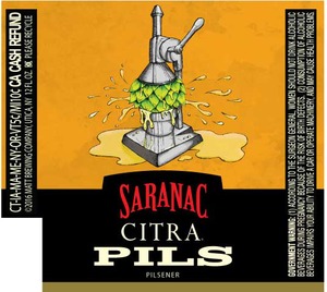 Saranac Citra Pils June 2016