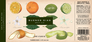 Beau's All Natural Brewing Co Buenos Dias