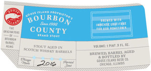 Goose Island Proprietor's Bourbon County Brand Stout