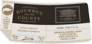 Goose Island Bourbon County Brand Stout