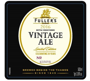 Fuller's Vintage June 2016