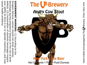 The Vb Brewery Angry Cow Stout June 2016