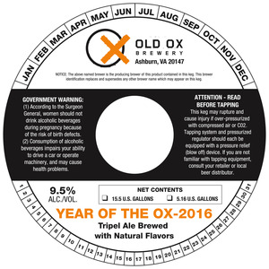 Year Of The Ox-2016 