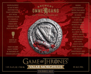 Ommegang Valar Morghulis