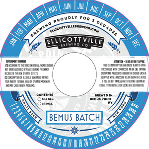 Ellicottville Brewing Company Bemus Batch Beer