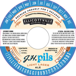 Ellicottville Brewing Company Jh Summer Pils