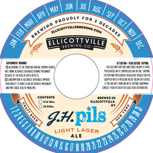 Ellicottville Brewing Company Jh Summer Pils