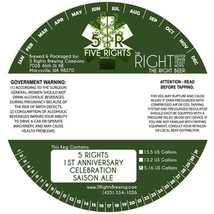 5 Rights Brewing June 2016