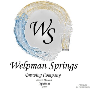 Welpman Springs Brewing Company, LLC. July 2016