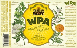 Forbidden Root Benefit LLC Wildflower Pale Ale