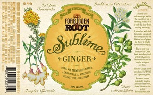 Forbidden Root Benefit LLC Sublime Ginger June 2016