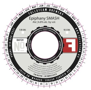 Fullsteam Brewery Epiphany Smash