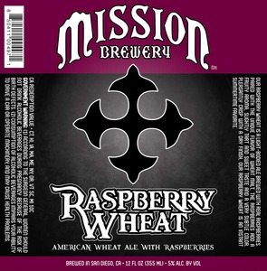 Mission Brewery Raspberry Wheat