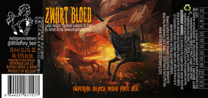 Zwart Bloed Imperial Black India Pale Ale June 2016