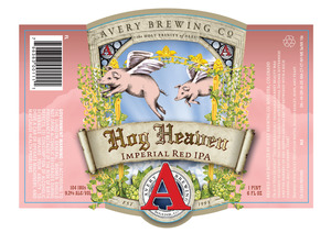 Avery Brewing Co. Hog Heaven Imperial Red June 2016