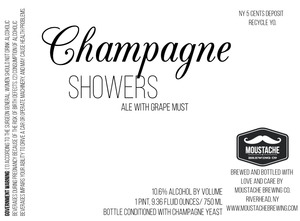 Moustache Brewing Co. Champagne Showers