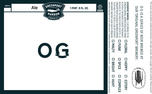 Greenport Harbor Brewing Co. Og Beer