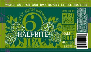 West Sixth Brewing Half-bite India Pale June 2016