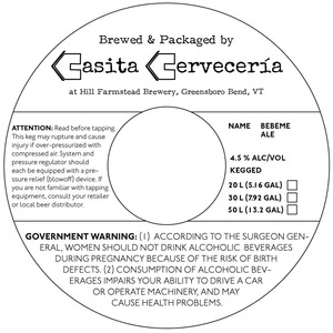 Casita Cerveceria Bebeme Ale