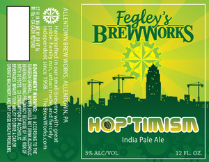 Fegley's Brew Works Hop'timism June 2016