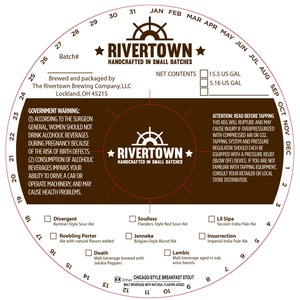 The Rivertown Brewing Company, LLC Chicago-style Breakfast Stout