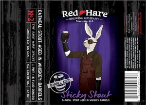 Red Hare Barrel Aged Sticky Stout