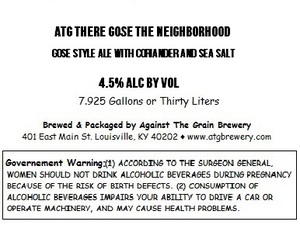 Against The Grain Atg There Gose The Neighborhood July 2016