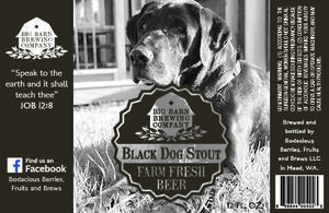 Big Barn Brewing Co Black Dog Stout
