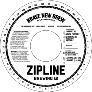 Zipline Brewing Co. Pilsner July 2016