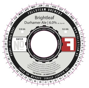 Fullsteam Brewery Brightleaf