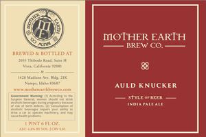 Mother Earth Brew Co Auld Knucker