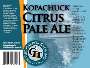 Kopachuck Citrus Pale Ale 