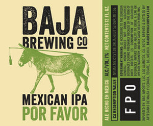 Baja Brewing Co. Por Favor