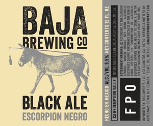 Baja Brewing Co Escorpion Negro