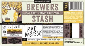 Blue Point Brewing Company Rye Weisse