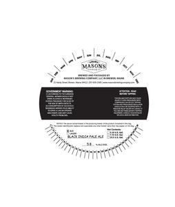 Mason's Brewing Company Black India Pale Ale