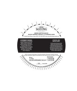 Mason's Brewing Company Nz Hop Experiment #2 Ale