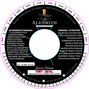 Alesmith Tart Devil July 2016