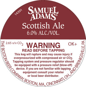 Samuel Adams Scottish Ale July 2016