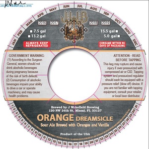 J Wakefield Brewing Orange Dreamsicle