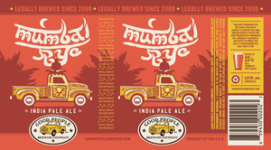 Good People Brewing Company Mumbai Rye IPA